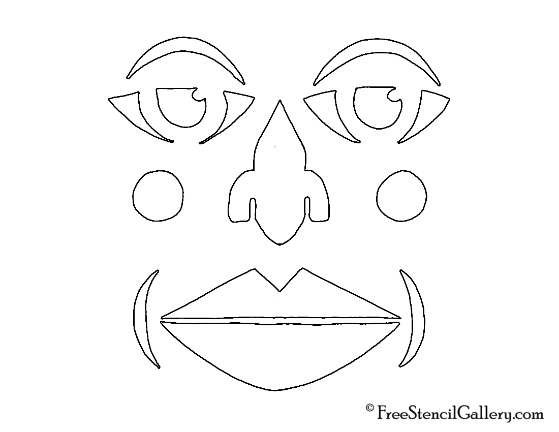 jack o lantern faces coloring pages - photo #28