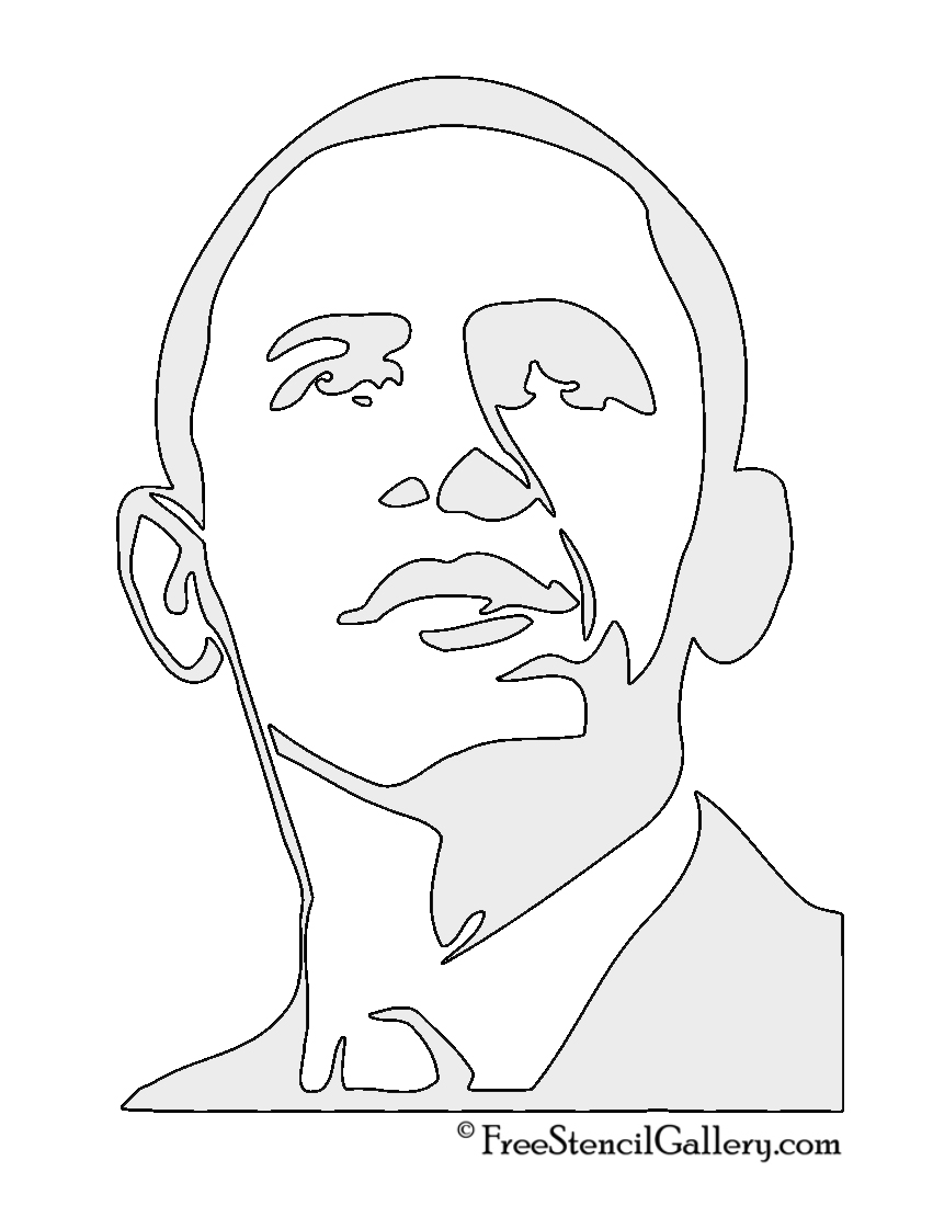 obama coloring pages - photo #43