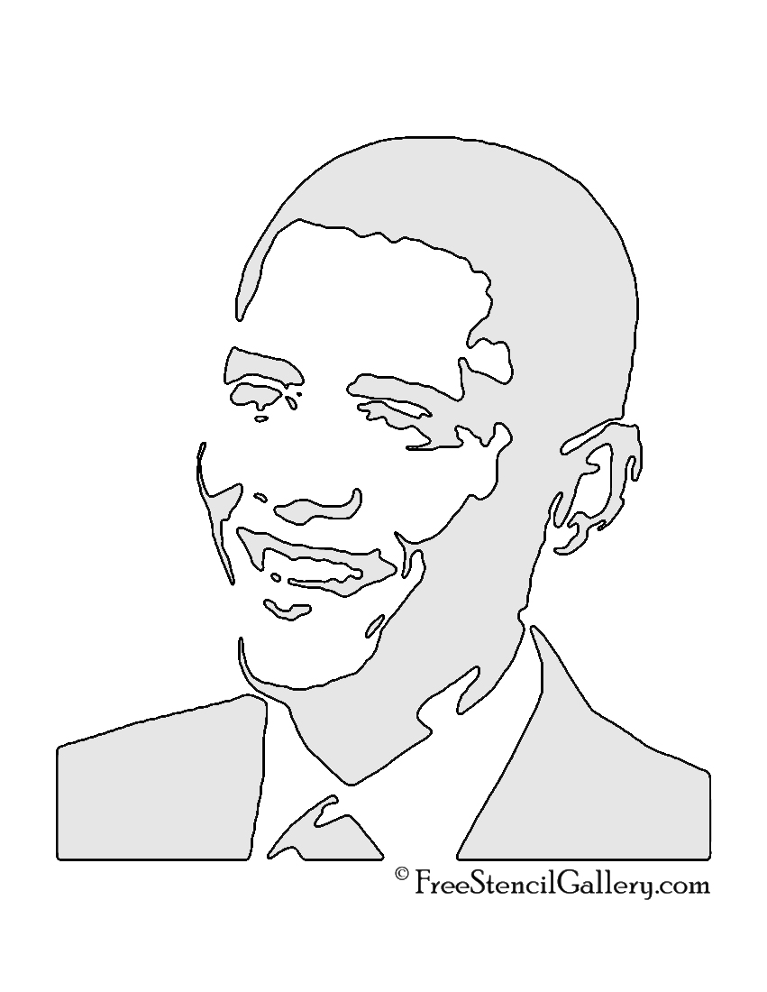 obama coloring pages - photo #23
