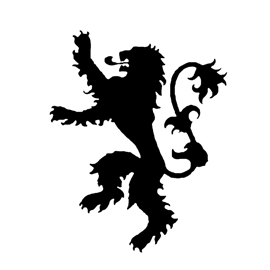 Game of Thrones - House Lannister Sigil Stencil | Free Stencil Gallery