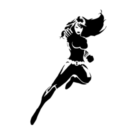 Black Widow Stencil | Free Stencil Gallery