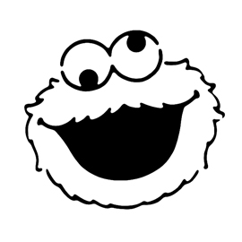 Cookie Monster Stencil | Free Stencil Gallery
