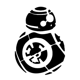 BB-8 Stencil | Free Stencil Gallery