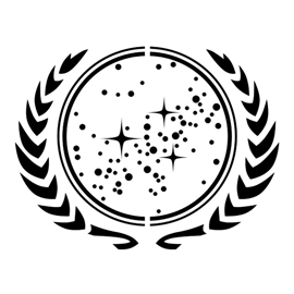 Star Trek - United Federation of Planets Insignia Stencil | Free ...