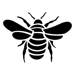 Bee Stencil | Free Stencil Gallery