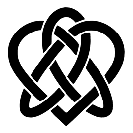 Celtic Knot - Heart Stencil | Free Stencil Gallery