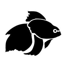 Goldfish Stencil | Free Stencil Gallery