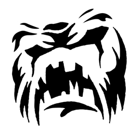Monster Stencil | Free Stencil Gallery