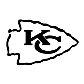 Printable Kansas City Chiefs Pumpkin Carving Pattern