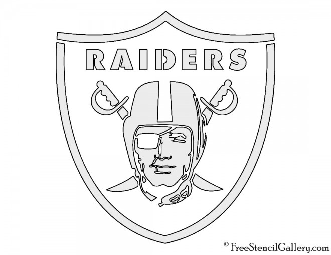 raiders coloring pages to print - photo #18