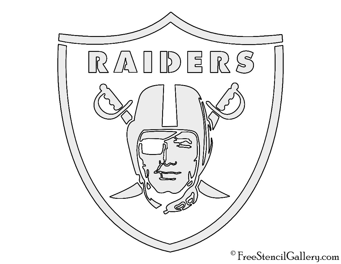 raiders coloring pages - photo #20