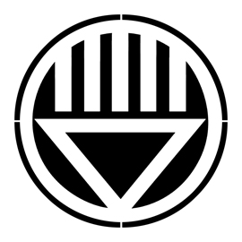 Black Lantern Corps Symbol Stencil | Free Stencil Gallery