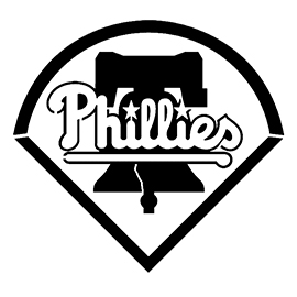 MLB - Philadelphia Phillies Logo Stencil | Free Stencil Gallery