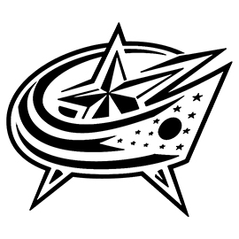 NHL - Colombus Blue Jackets Logo Stencil | Free Stencil Gallery