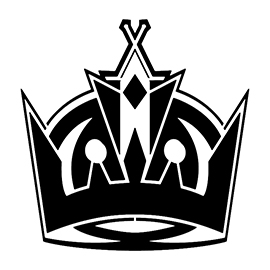NHL - Los Angeles Kings Logo Stencil | Free Stencil Gallery
