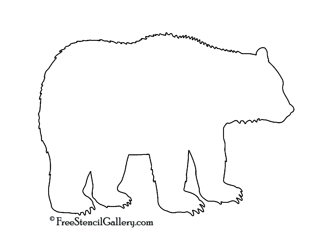 bear-silhouette-stencil-free-stencil-gallery